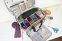 Vista 7 de ArtBin Needleworks - Bolsa de proyecto gris