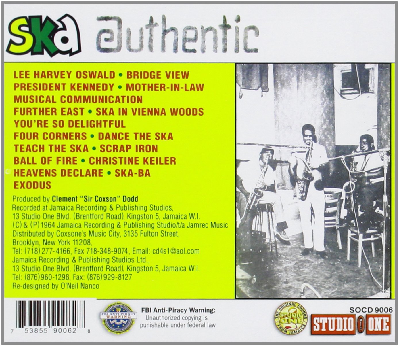 Ska Authentic Vol 1