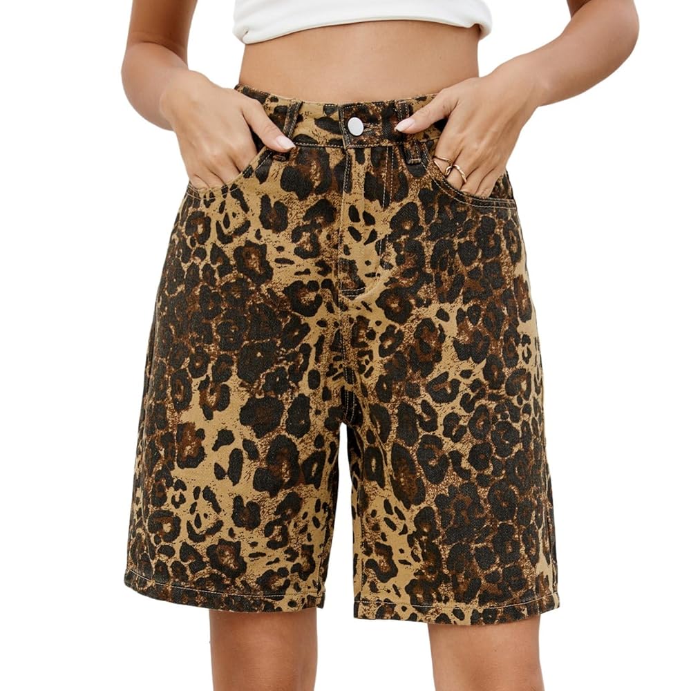 パンツ l'appartement Leopard Print Short Pants Leopard Print Short Pants（ショート・ハーフパンツ）｜L