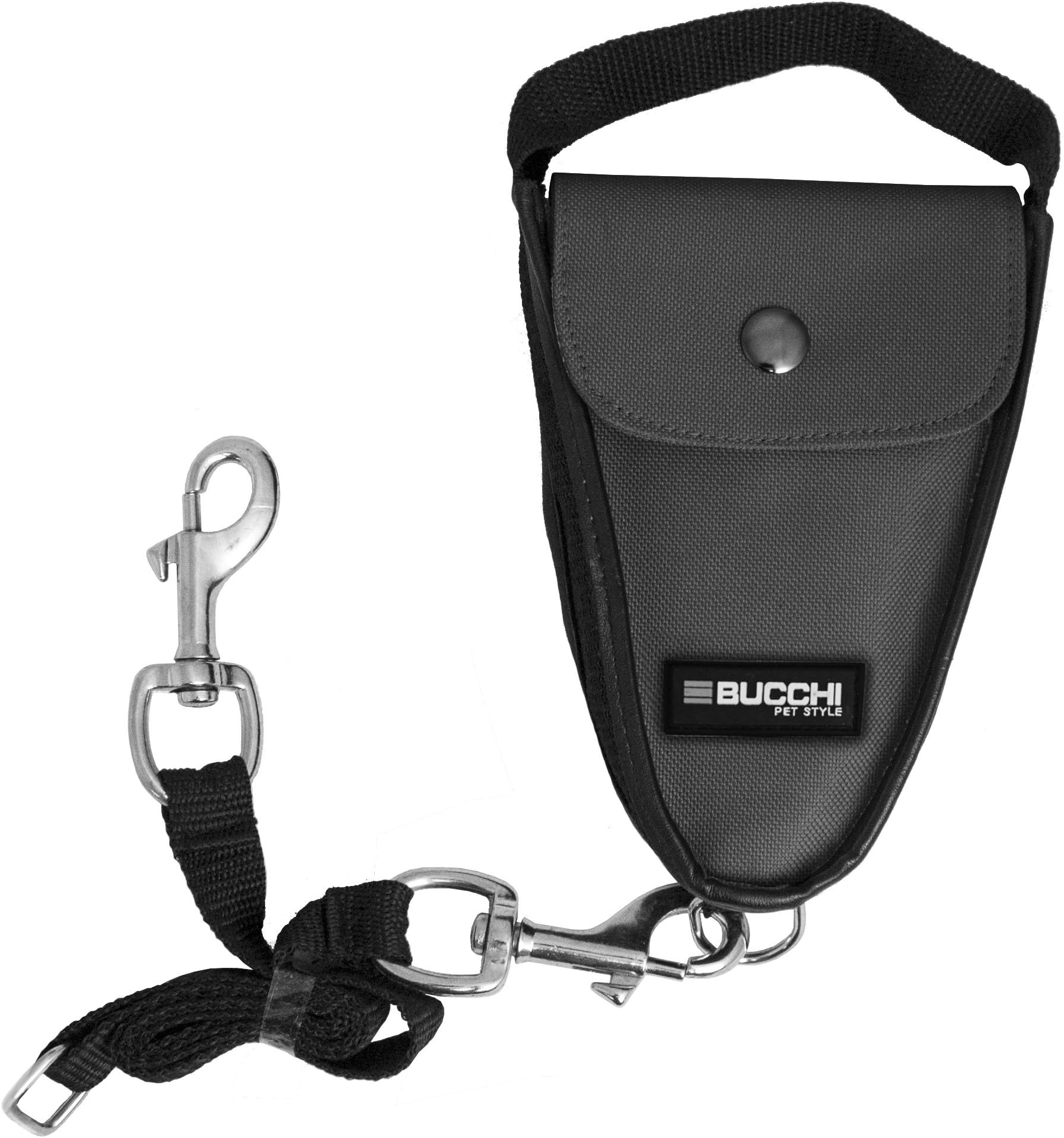 Zanusa Pet Products Bucchi Sport Carryall Leash Diesel Black