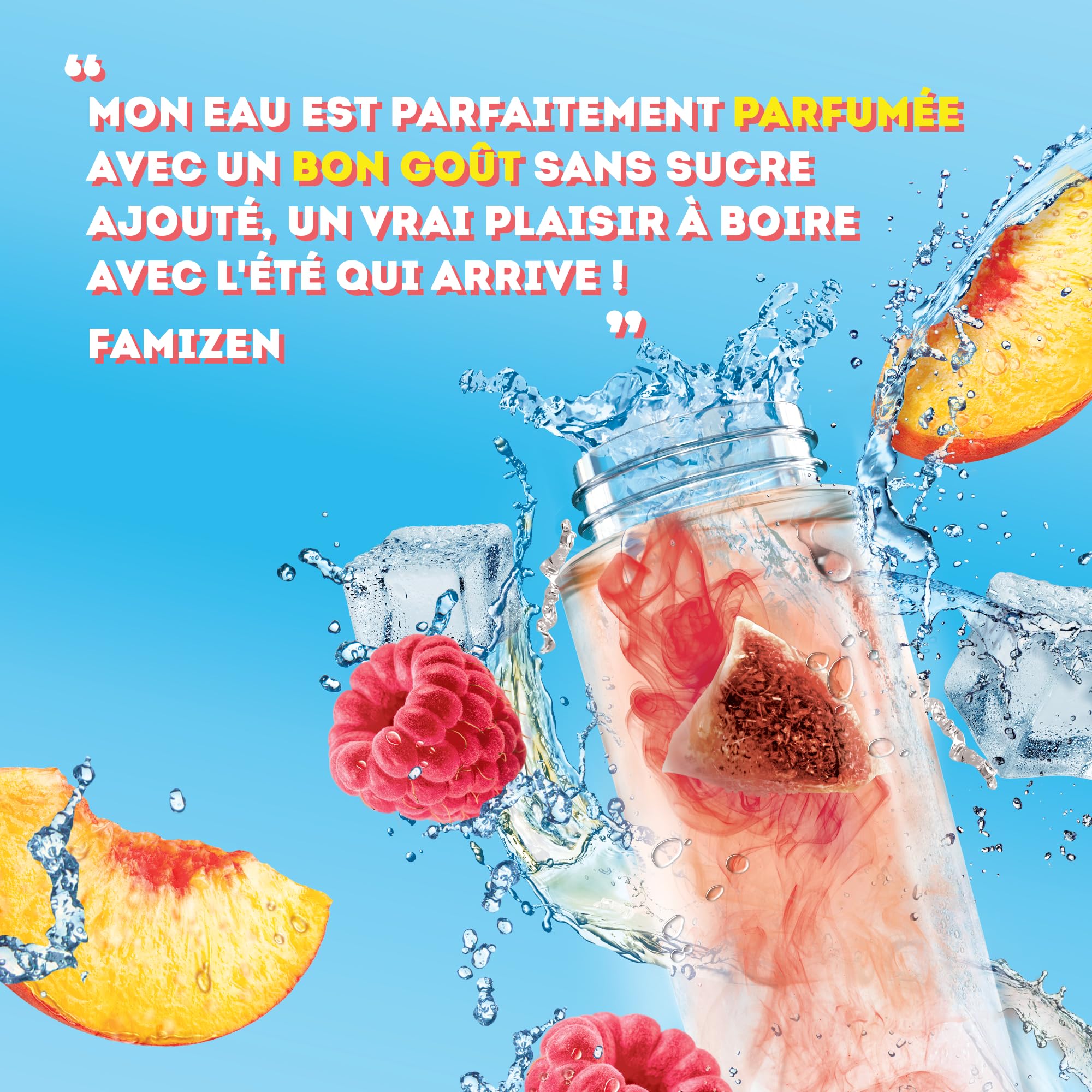 Lipton Cold Infuse Hibiscus Granada, agua fría infundida, bebida refrescante de verano, agua saborizada saludable, 90 sobres piramidales (paquete de 6 x 15 bolsas)