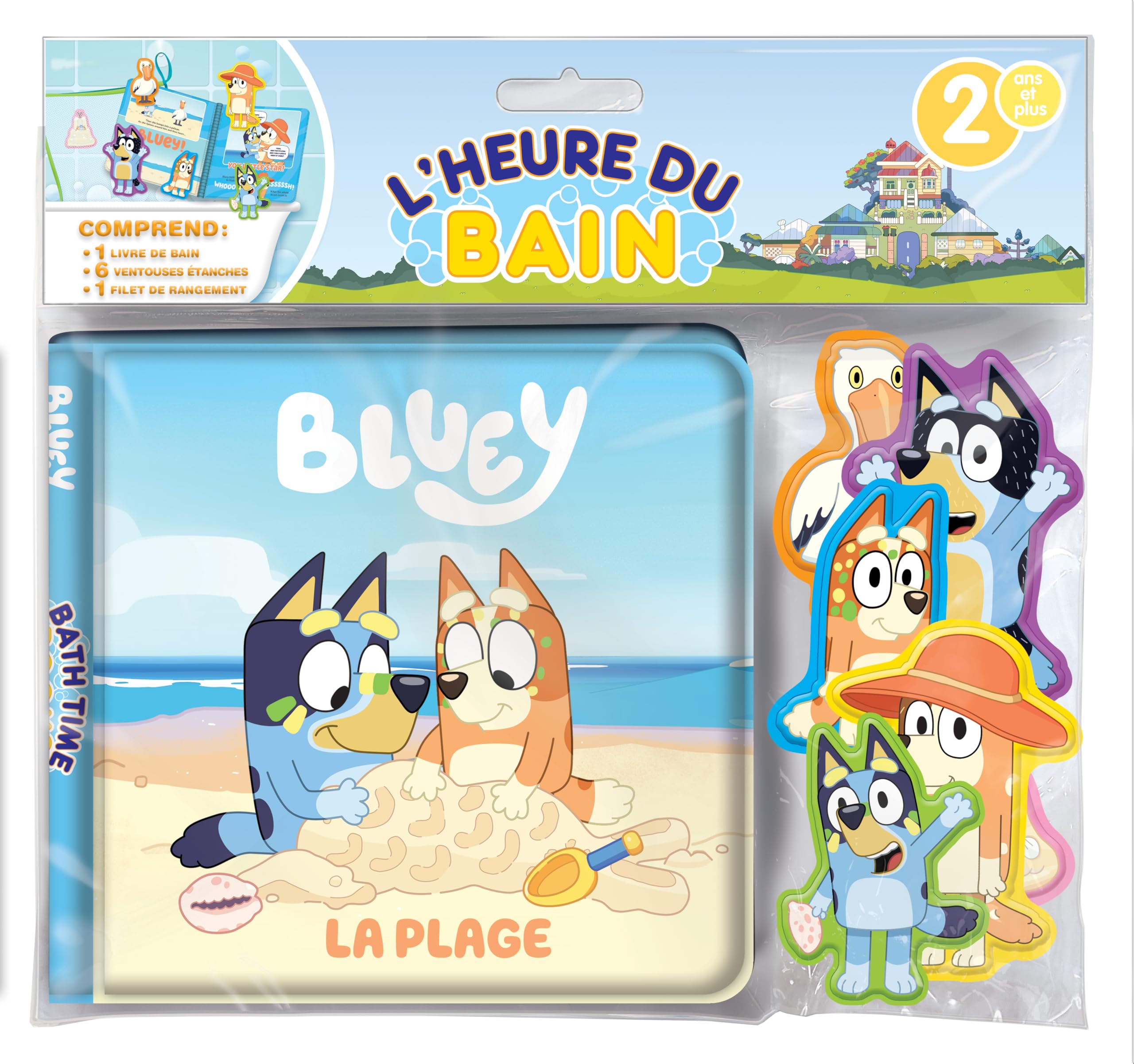 Jeu d'Eau Bluey pour Rendre le Bain des Enfants Amusant