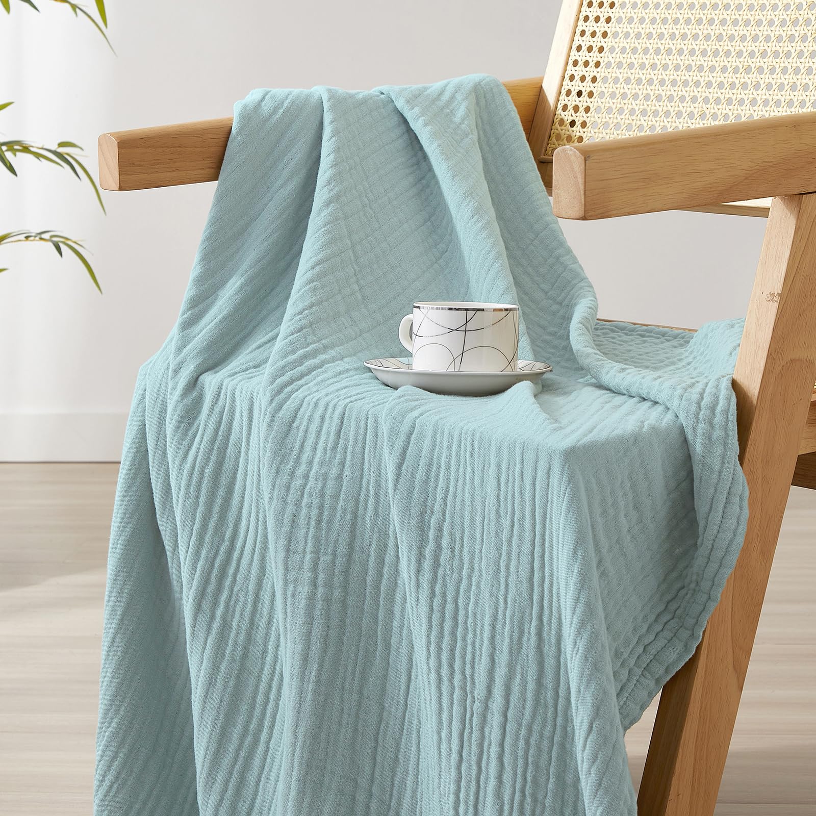 David's Home Soft Cooling Muslin Blanket