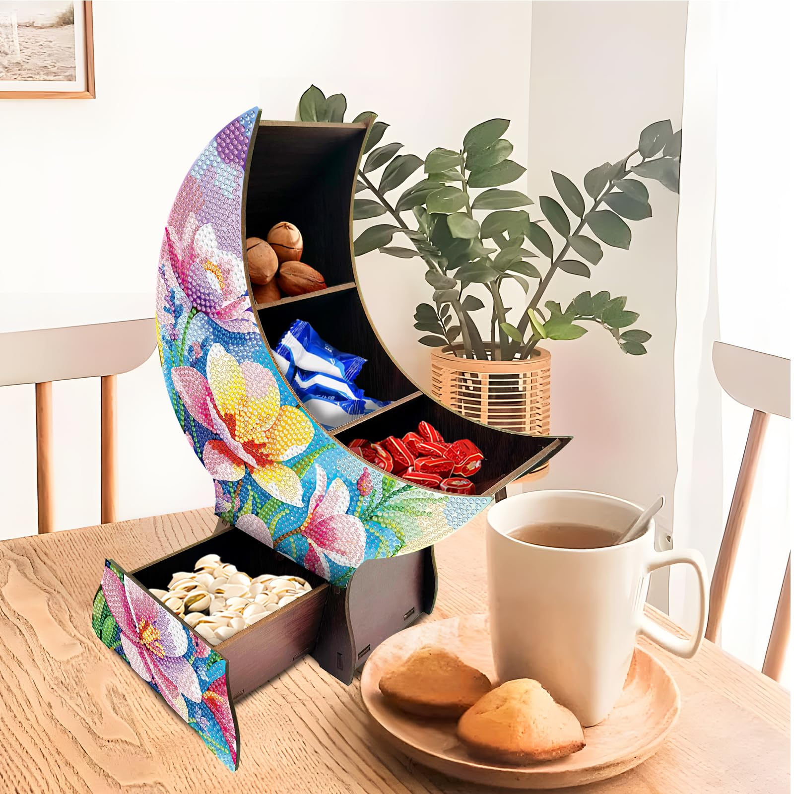 CXINLky Diamond Art Painting Boîte De Rangement, Diamond Art