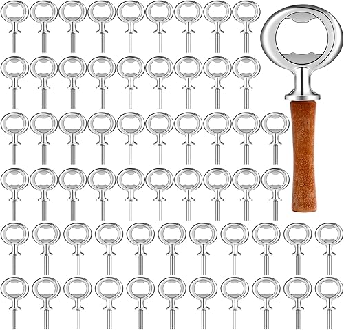 Kit de abridor de botellas de metal, abridor de botellas en blanco, acero inoxidable, accesorios para el día de San Valentín, boda, fiesta de vino,