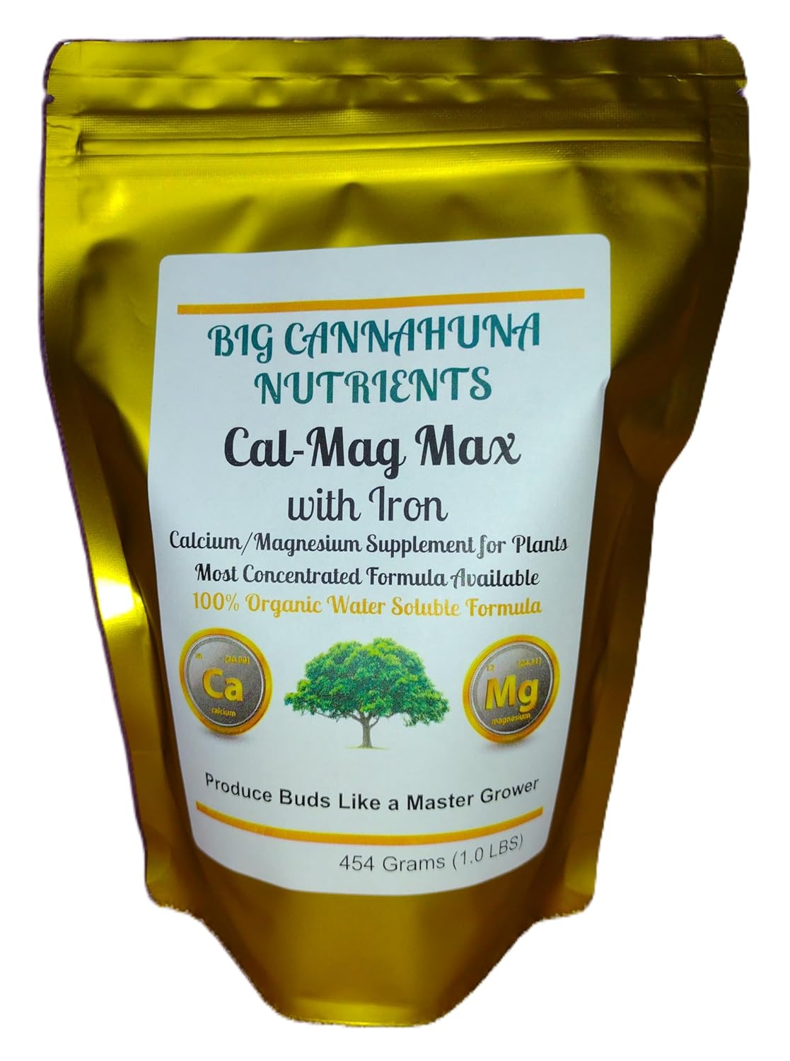 Big Cannahuna Nutrients Cal-Mag Max with Iron, 454 Grams