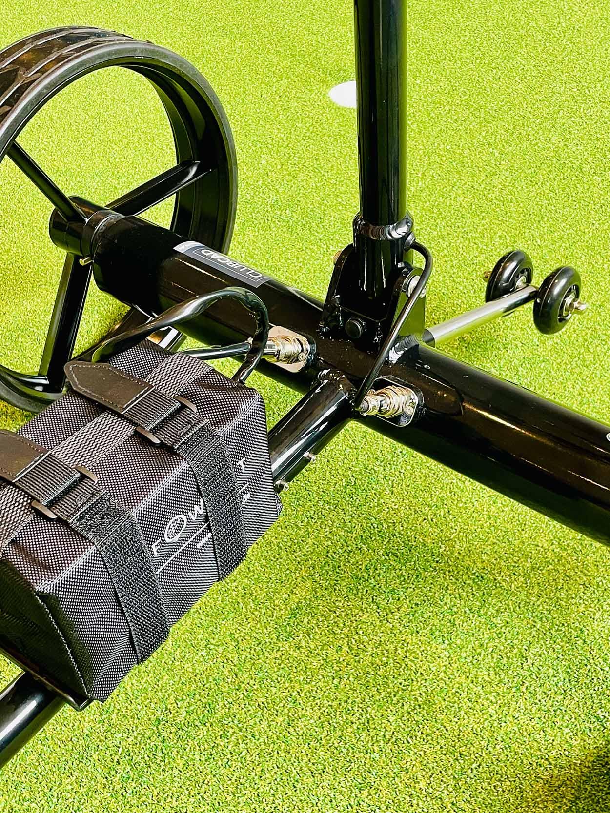 Generisch ClubCad Aluminium Elektro Golftrolley mit Fernbedienung