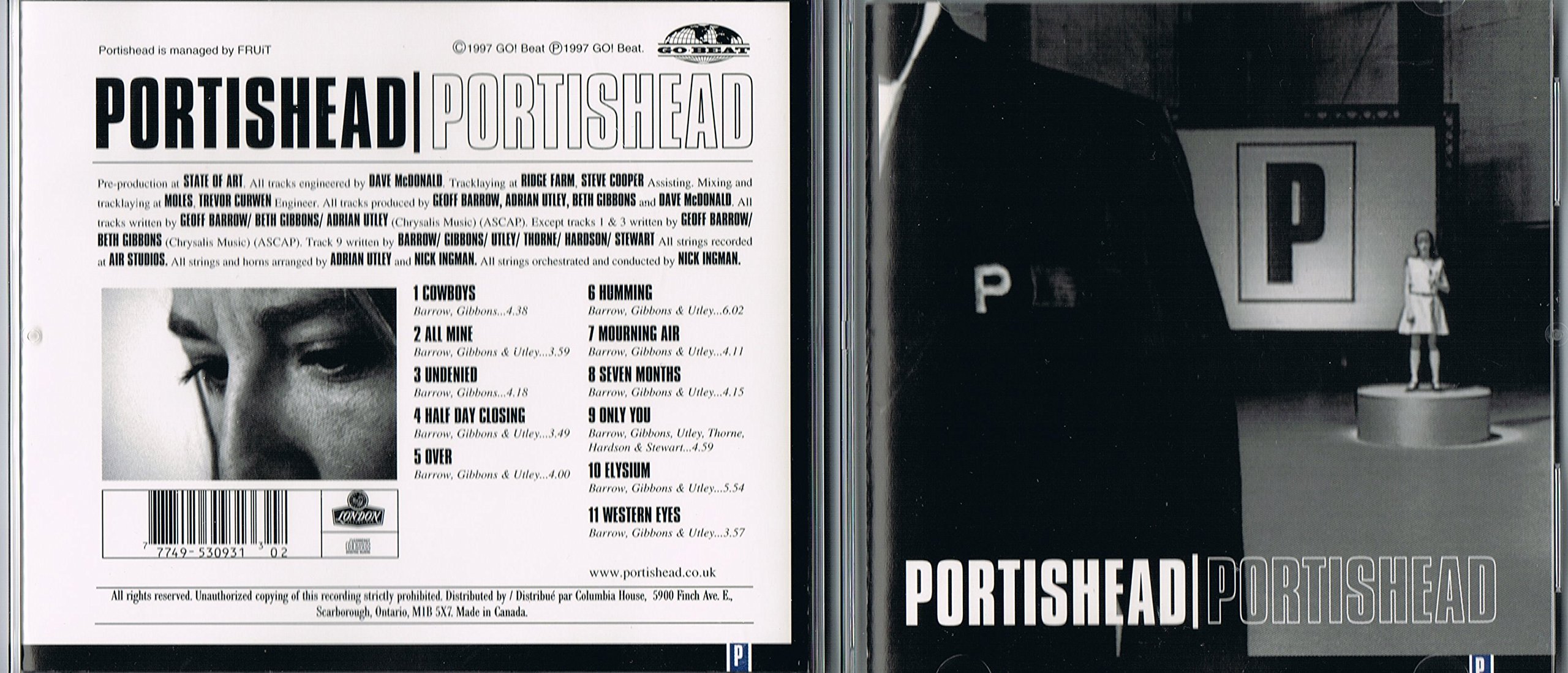 Portishead (1997) [Audio CD]