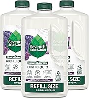 Vista 1 de Seventh Generation Hand Dish Wash Refill, Lavender Floral & Mint, 3pk 50z