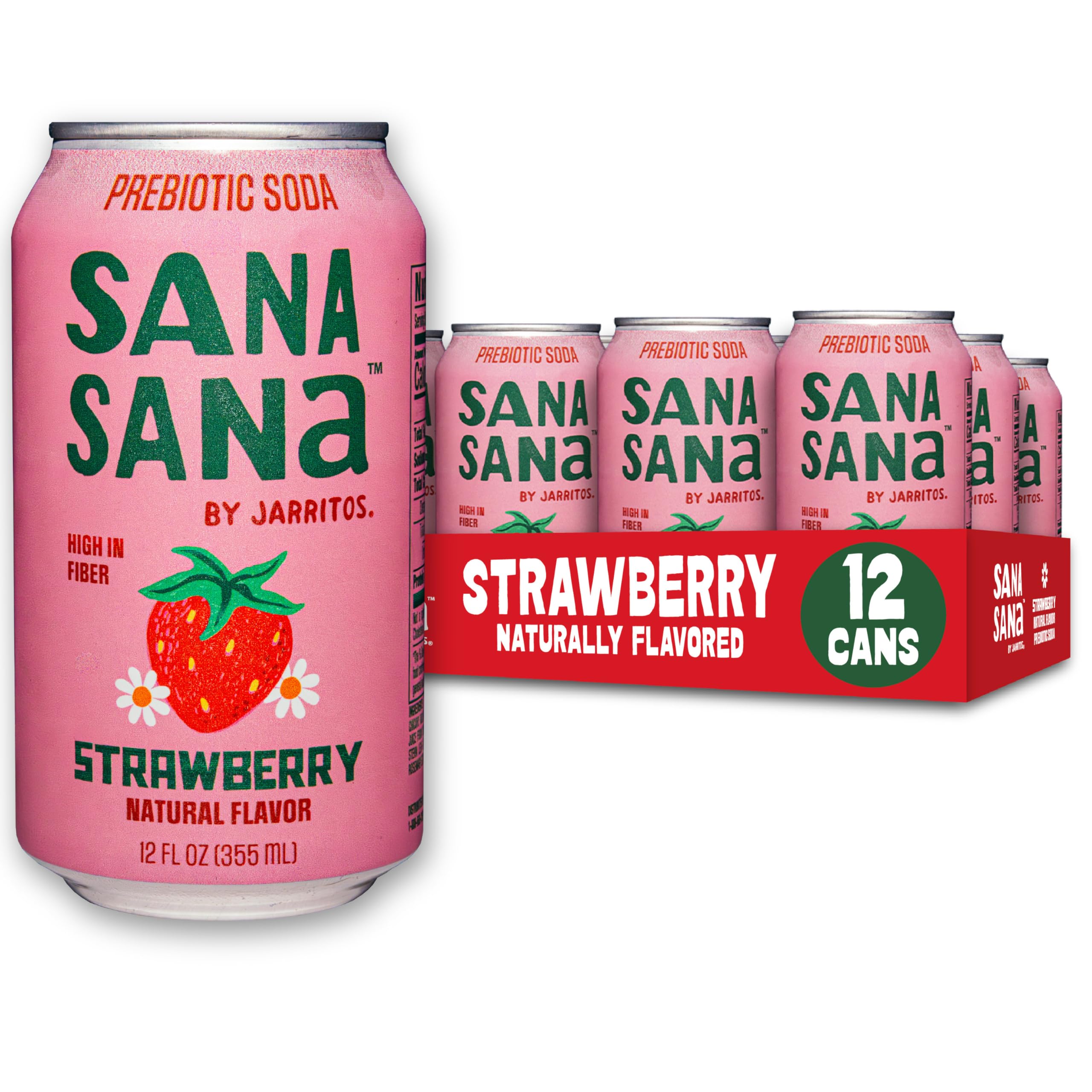 Amazon.com : Sana Sana by Jarritos - Mexican Prebiotic Soda Soft