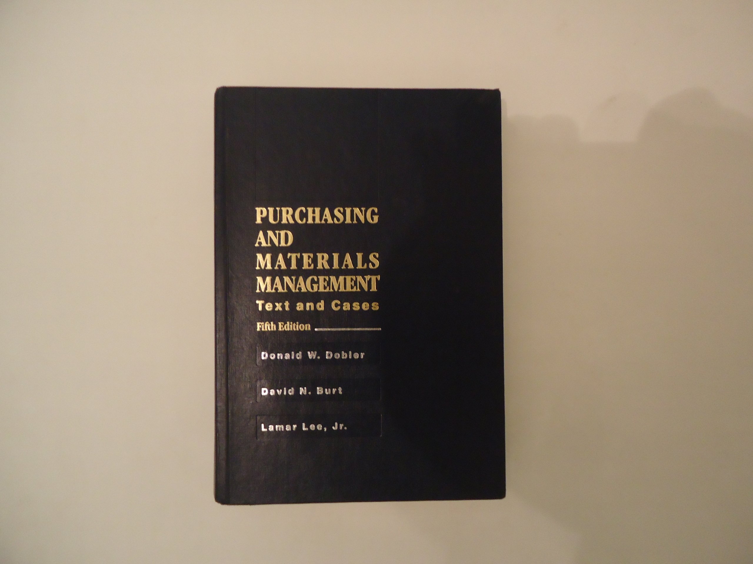 Amazon.com: Purchasing and Materials Management: Text and Cases (McGraw ...