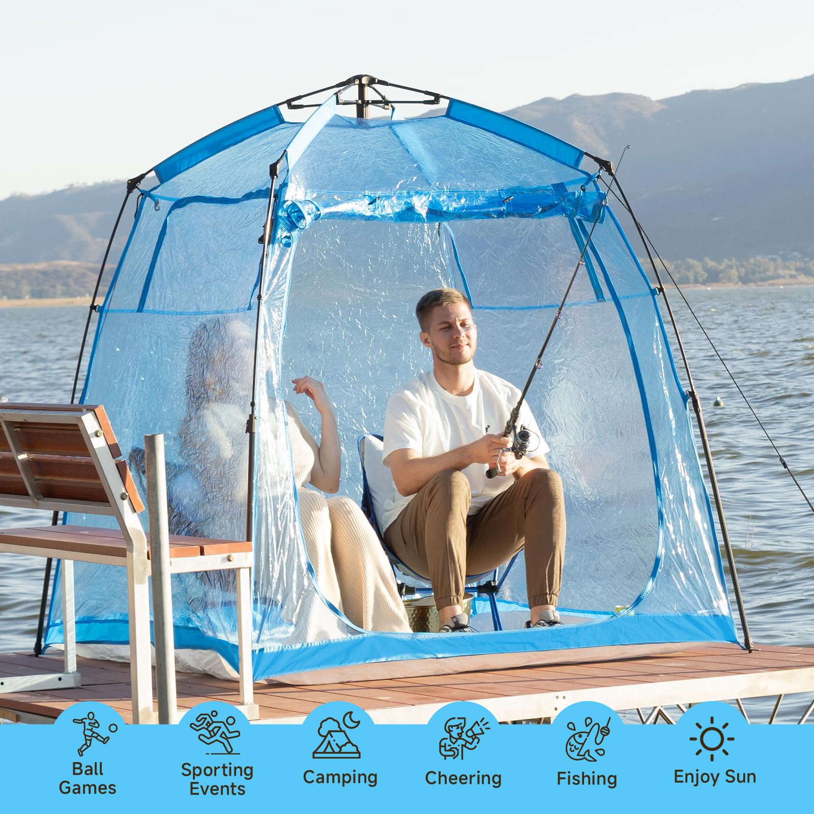 全天候対応ポッドスポーツテント、アウトドアウェザーテントスポーツ