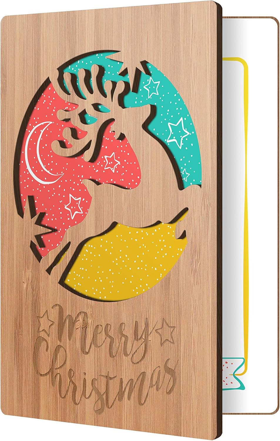 Handmade Christmas Tree Card Set - Merry Christmas Note Cards - View #13