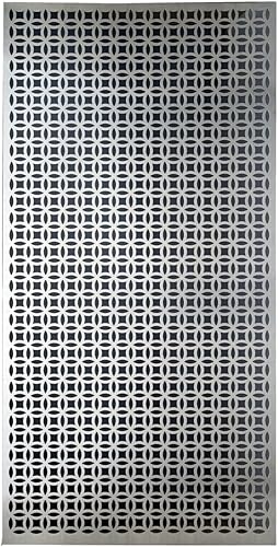 M-D Hobby Craft M-D Building Products 57322 - Hoja de aluminio elíptico decorativa