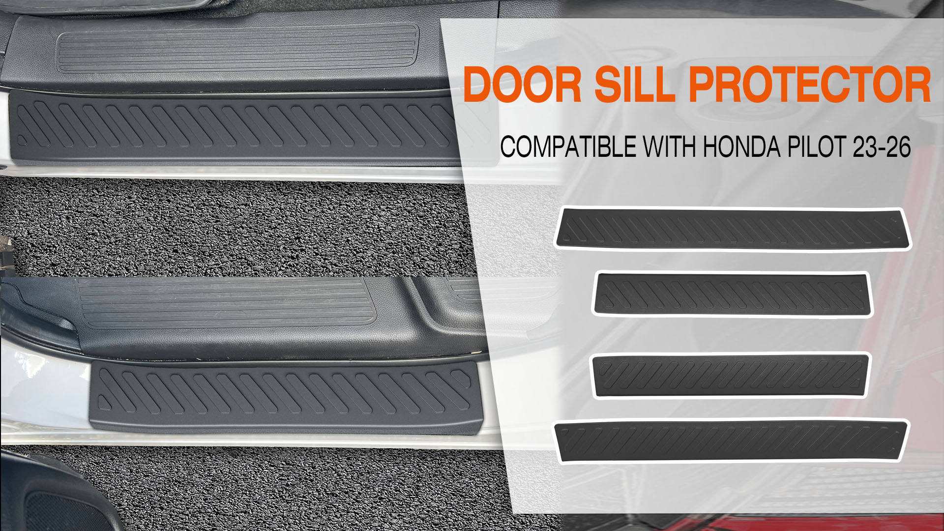 Amazon.com: powoq Door Sill Protector Compatible with 2023-2026