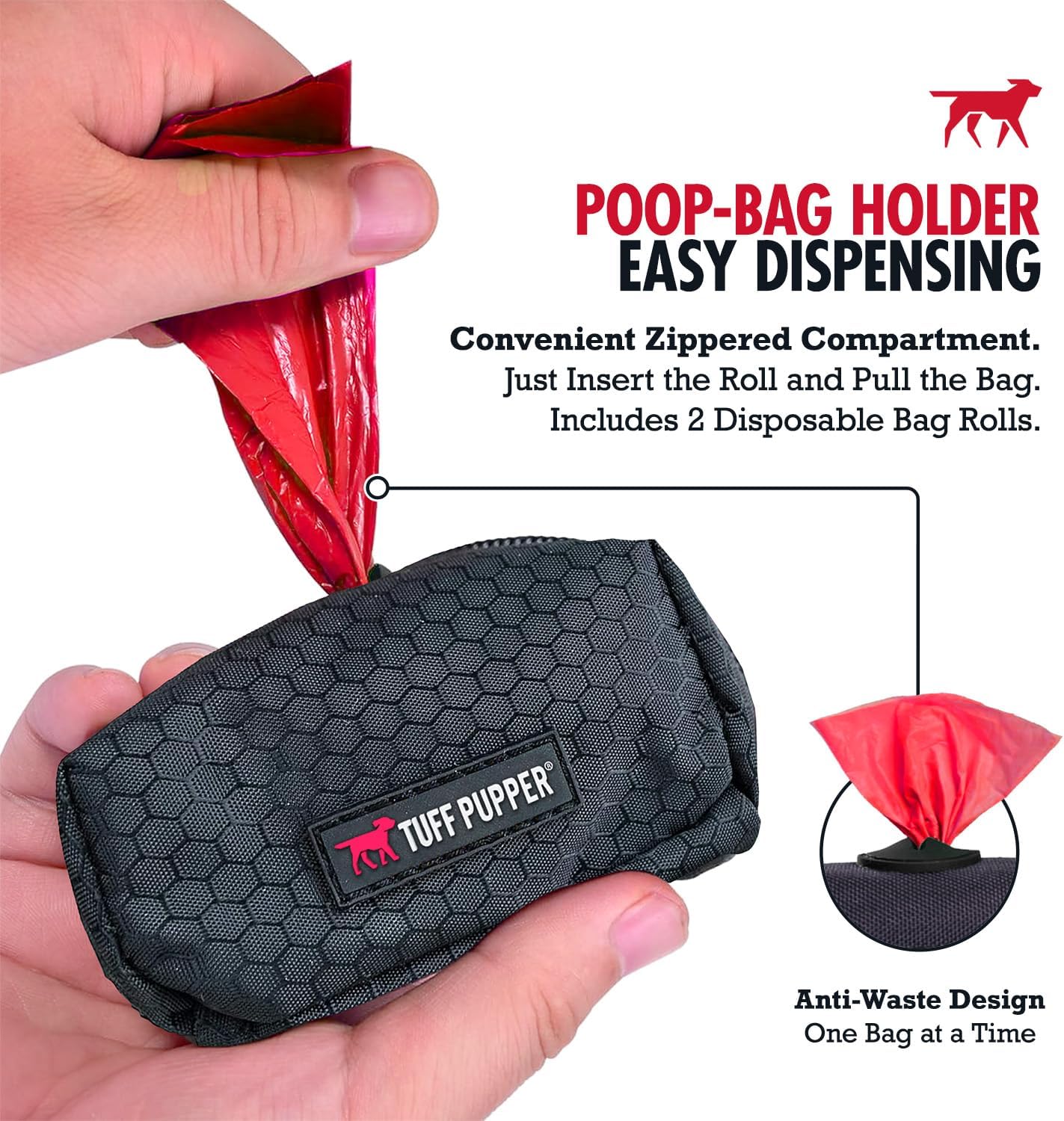 Effortless Walks: Review of the Tuff Pupper Dog Poop Bag Holder