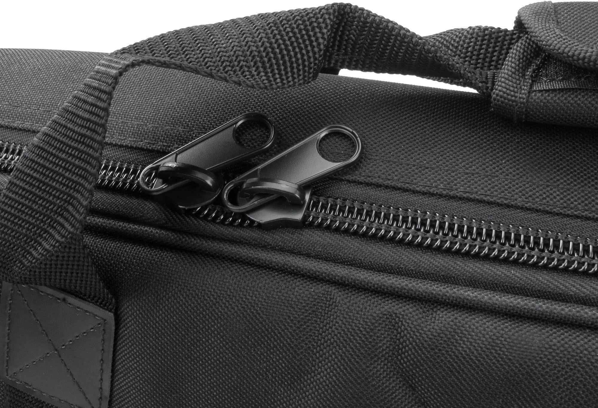 Classic Cantabile KT-D Keyboardtasche Größe D schwarz (Innenmaße 140 x 40 x 15cm, Schaumstoffpolsterung, Reiß- und Wasserfest, Rucksackgurte verstellbar)