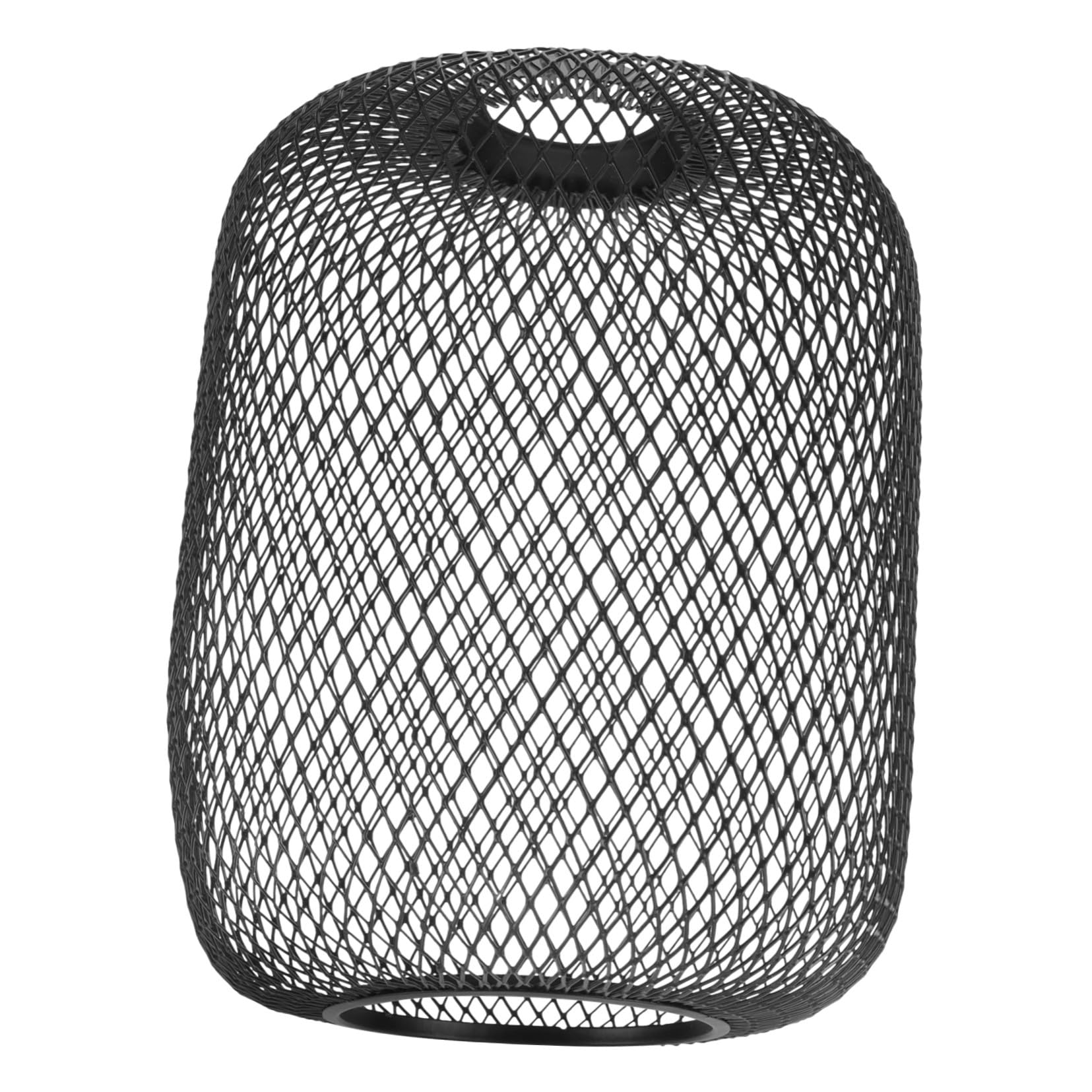 Pantalla de lámpara geométrica Toddmomy, cubierta de hierro ligera y decorativa