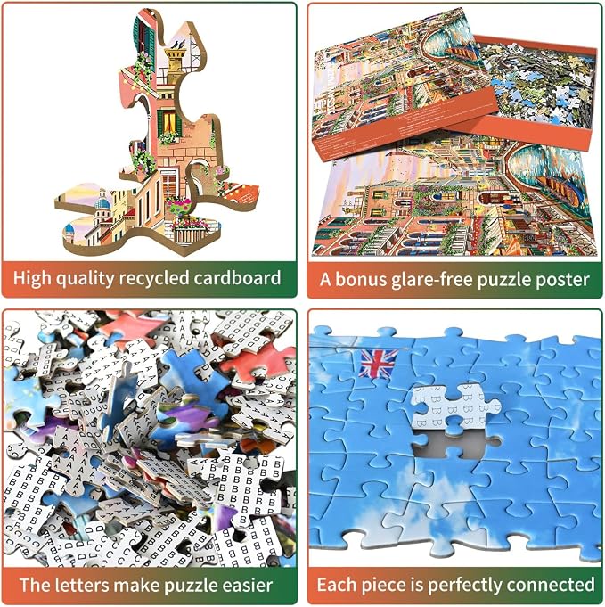 Puzzle de 1000 piezas para adultos - Venice miniatura 3