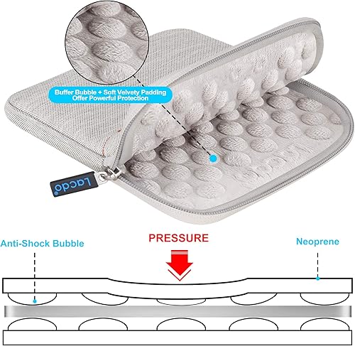 Miniatura 2 de Lacdo Funda protectora impermeable para almacenamiento de CD y DVD Blu-Ray compatible con Apple MD564ZMA SuperDrive Magic Trackpad