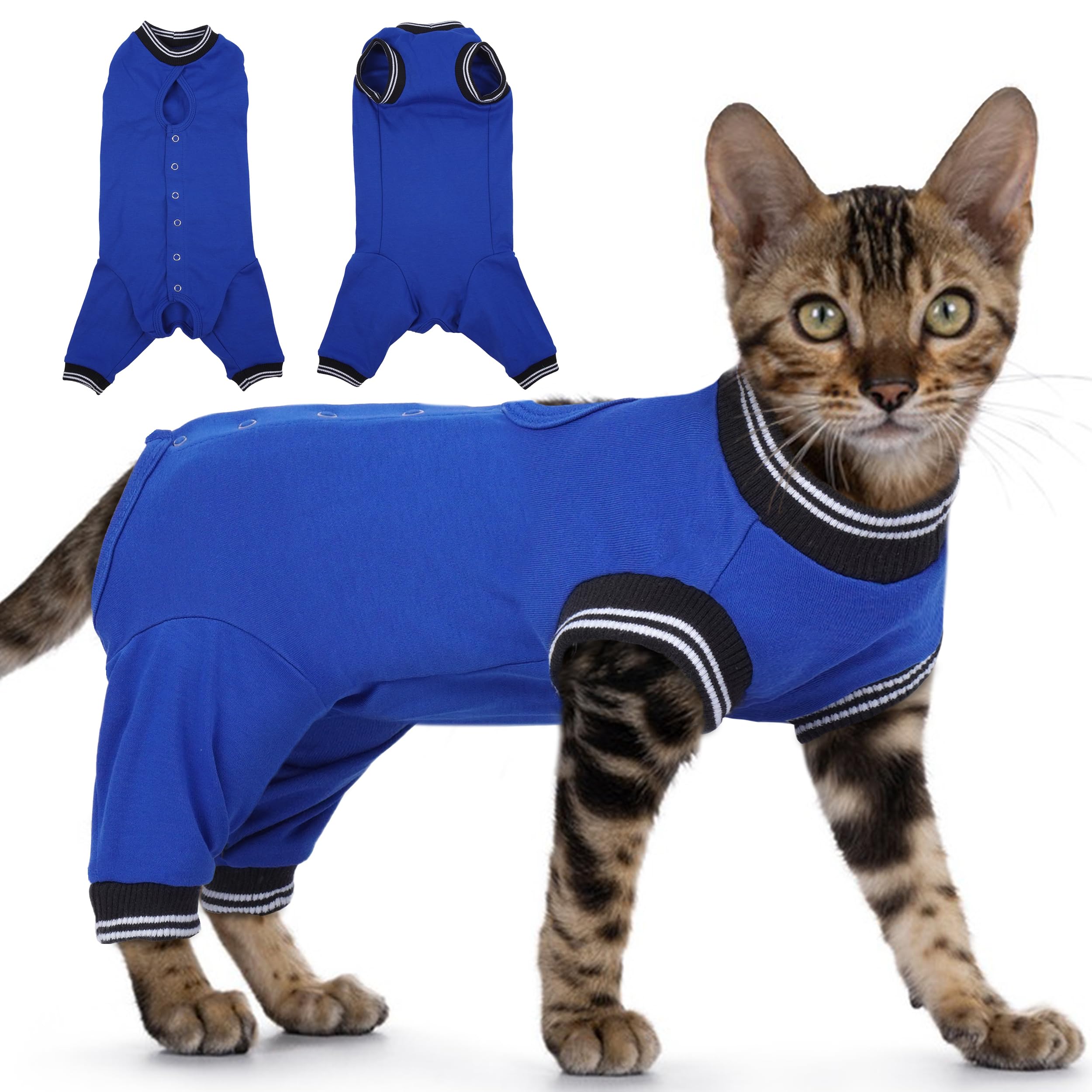 Combinaison convalescence chat bleu taille M PUMYPOREITY