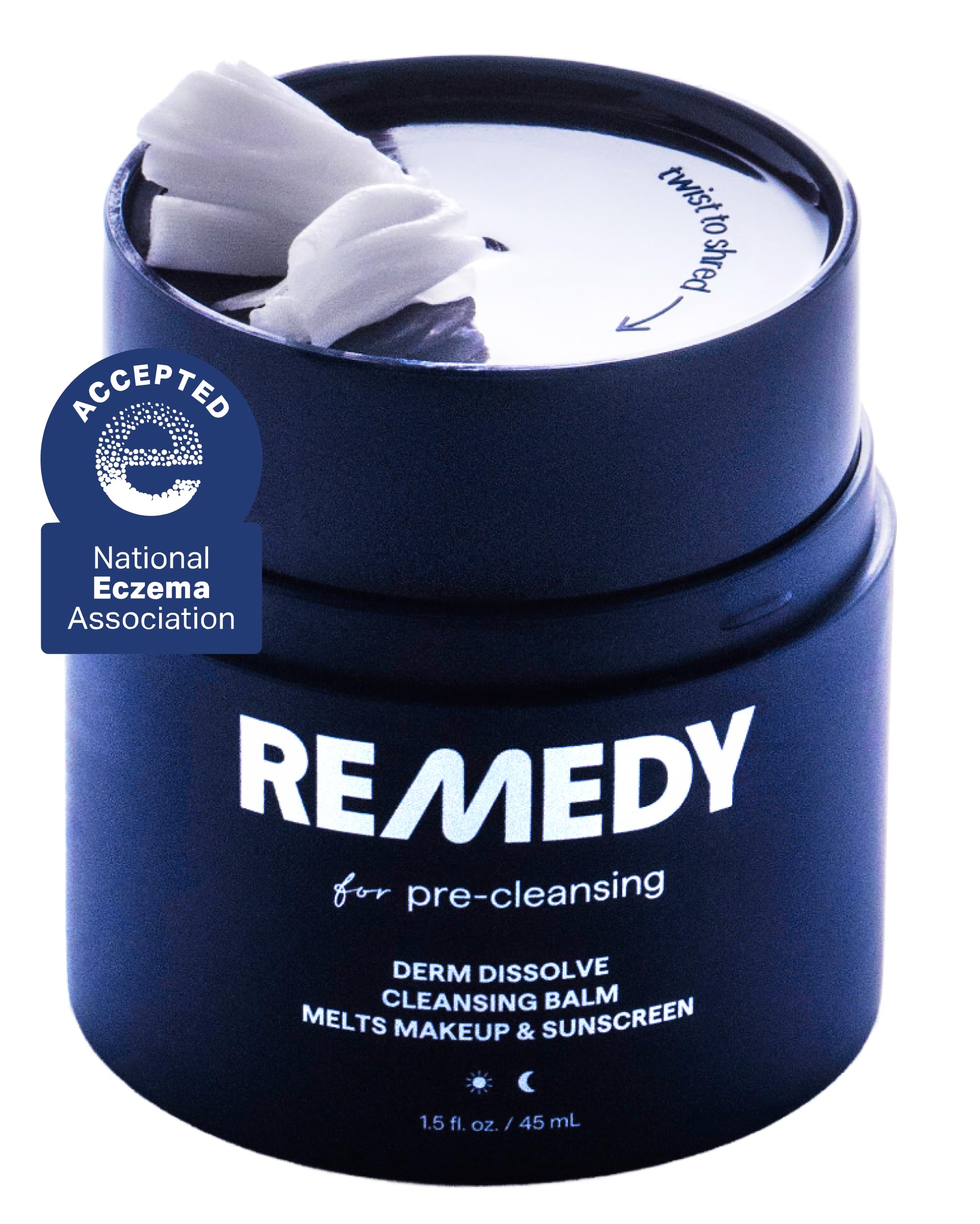 Remedy Derm Dissolve Balm - Makeup & SPF Remover -1 Remedy Derm Dissolve Balm - Makeup & SPF Remover -1