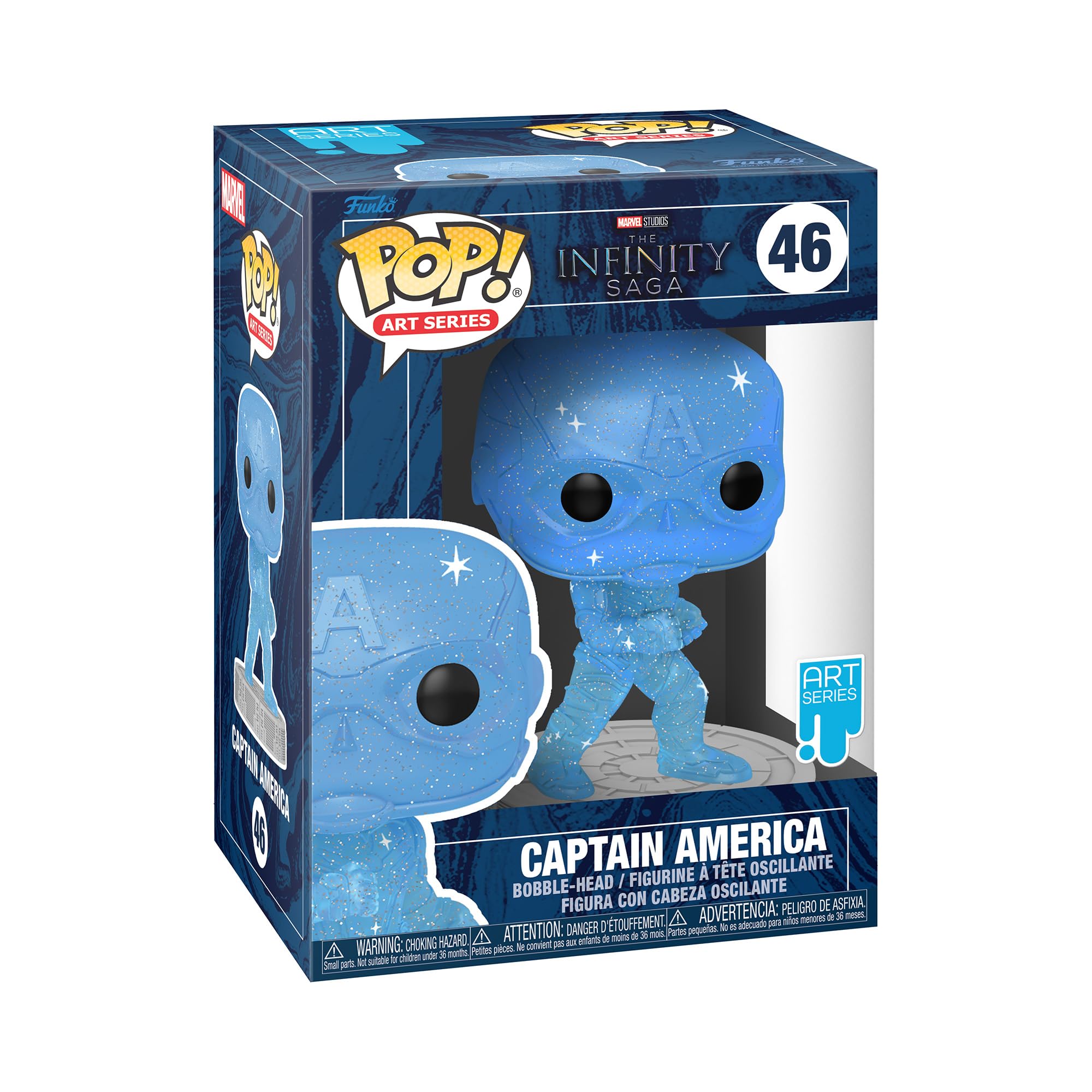 Funko Pop! Artist Series: Hawkeye Arancione - Infinity Saga - Figura In Vinile Da Collezione 9,5 Cm Con Custodia Protettiva Premium