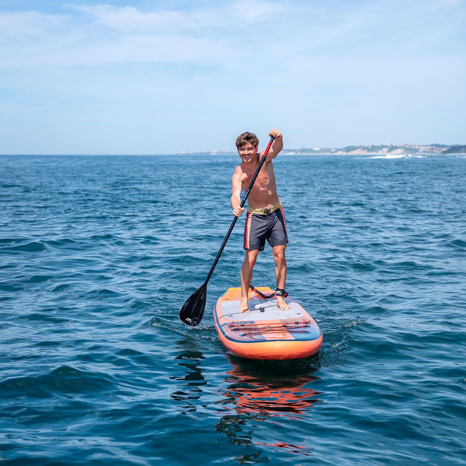 SUP Aqua Marina Atlas 366 x 86 x 15 cm nadmuchiwana deska surfingowa dla początkujących i zaawansowanych z akcesoriami