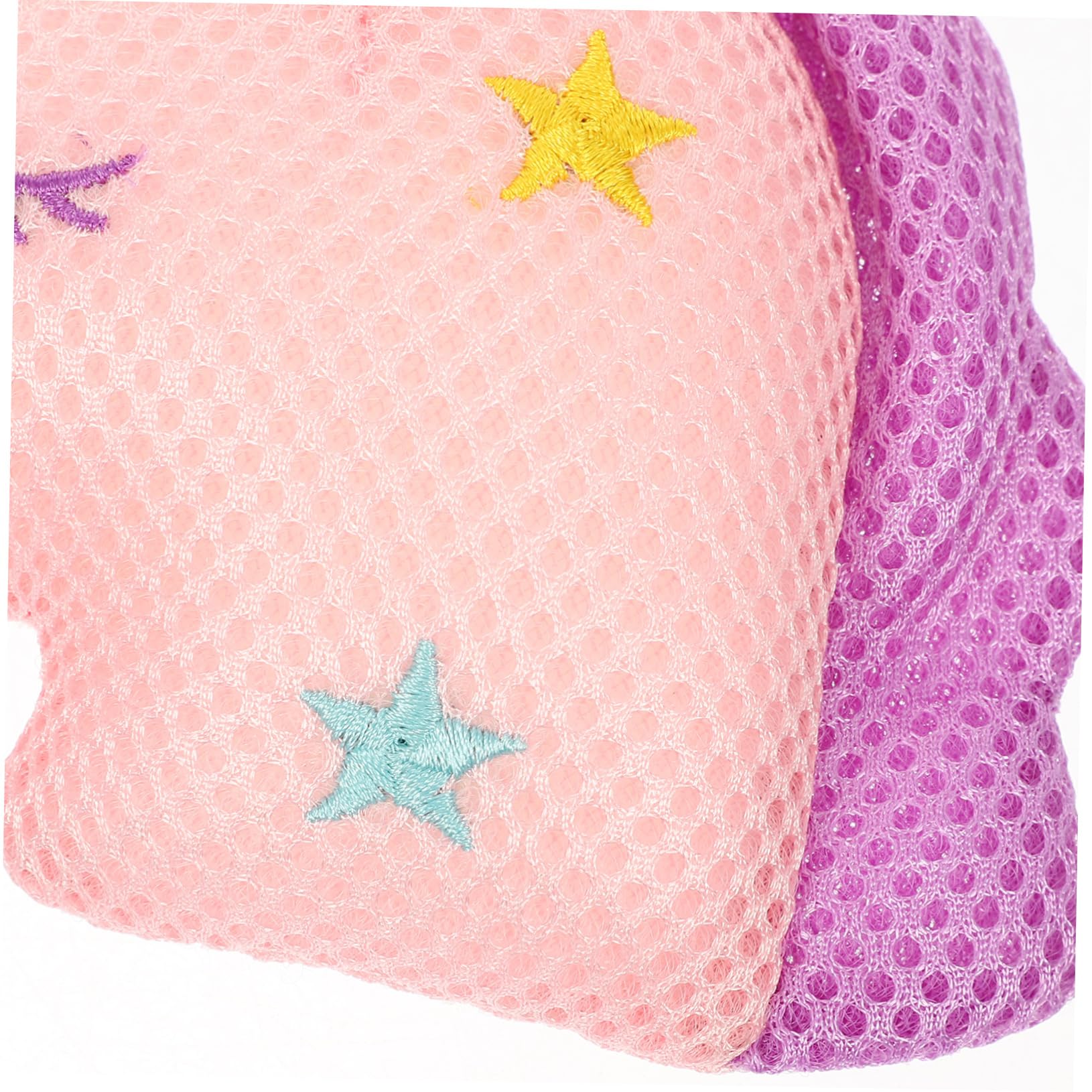 Healvian 4pezzi Spugne Esfolianti Per Bagno Unicorno Da Bianco e Rosa Per Pulizia Profonda e Relax Della Con Cordino Per Asciugatura e Riposo Per Uomini e Donne
