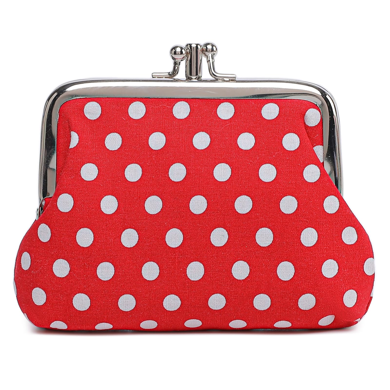 Cute Floral Buckle Coin Purses Vintage Pouch Kiss-lock Change Purse Wallets…