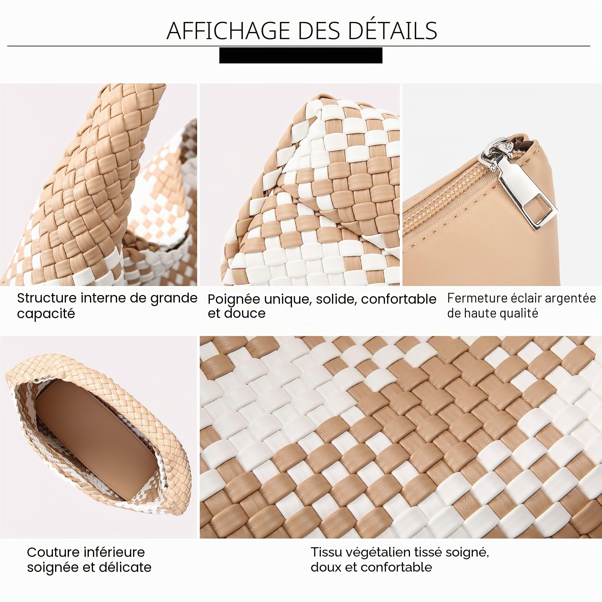 Queenoris 1134, Sac fourre-tout, sac à bandoulière, sac à main
