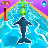 poisson rouge jeux gratuit pour fille - Collectez les pièces et augmentez votre score