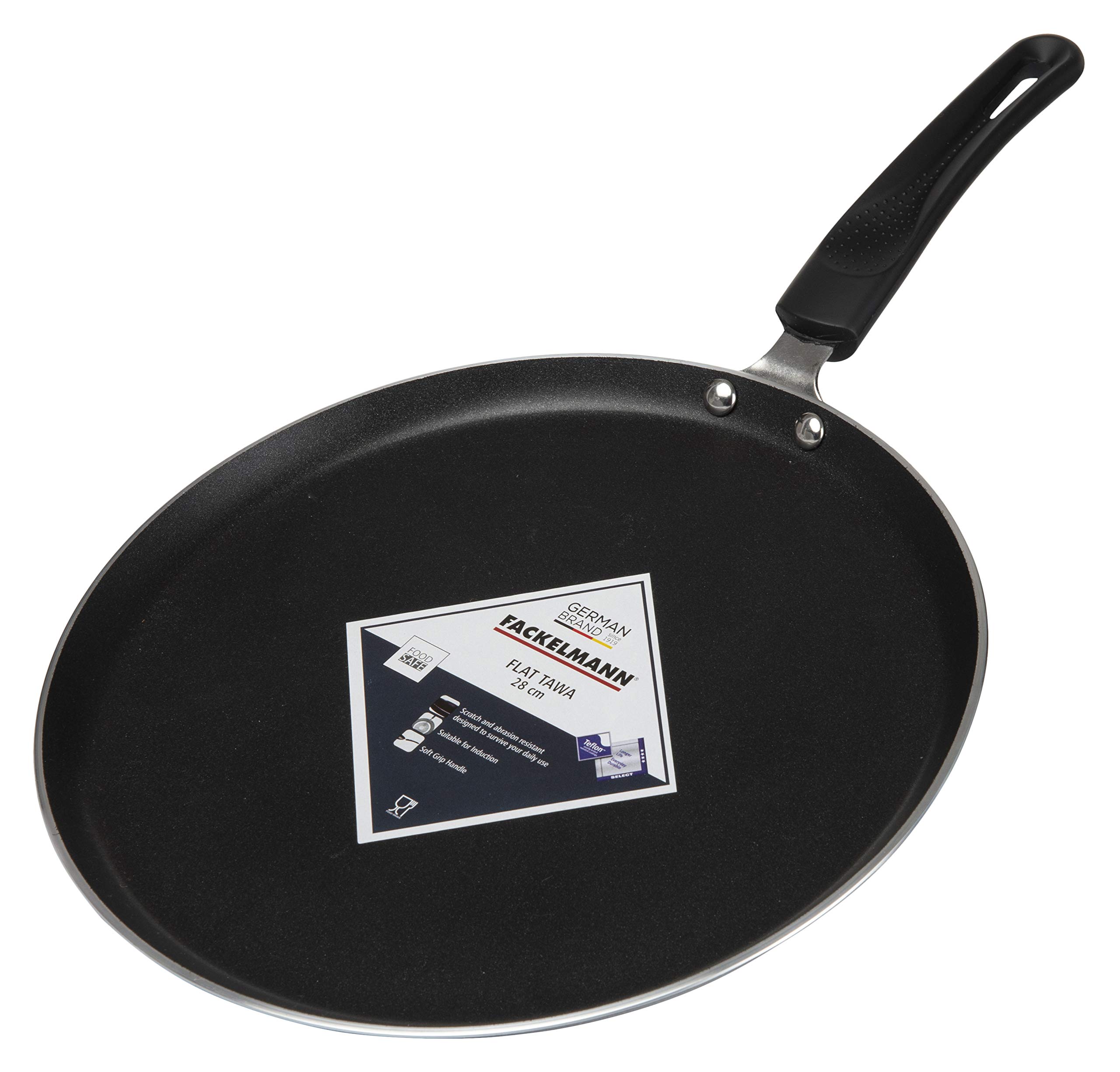 FackelmannNon Stick Dosa Tawa, 28 cm