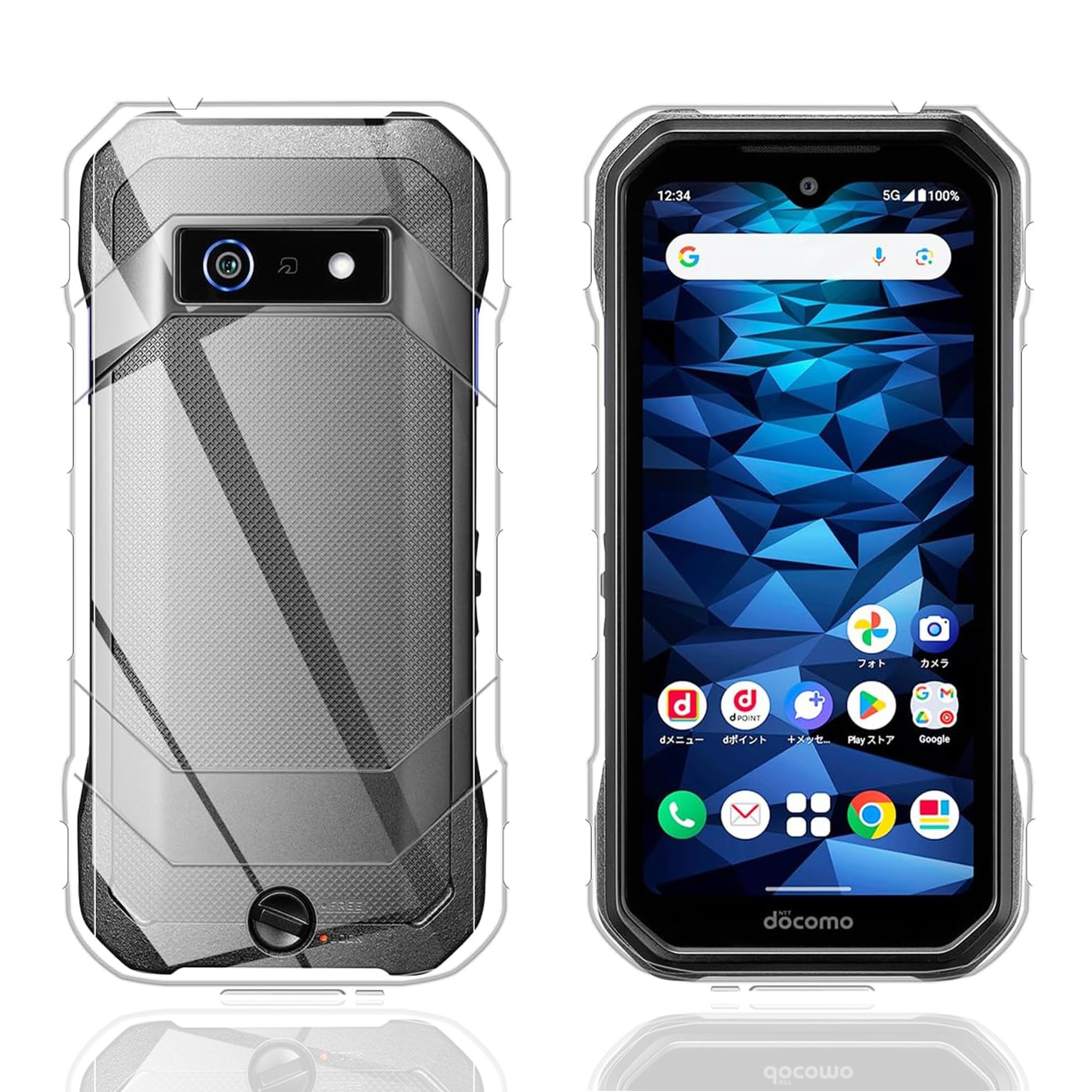 Amazon.co.jp: For 京セラ DuraForce EX KY-51D KC-S703 ケース TPU