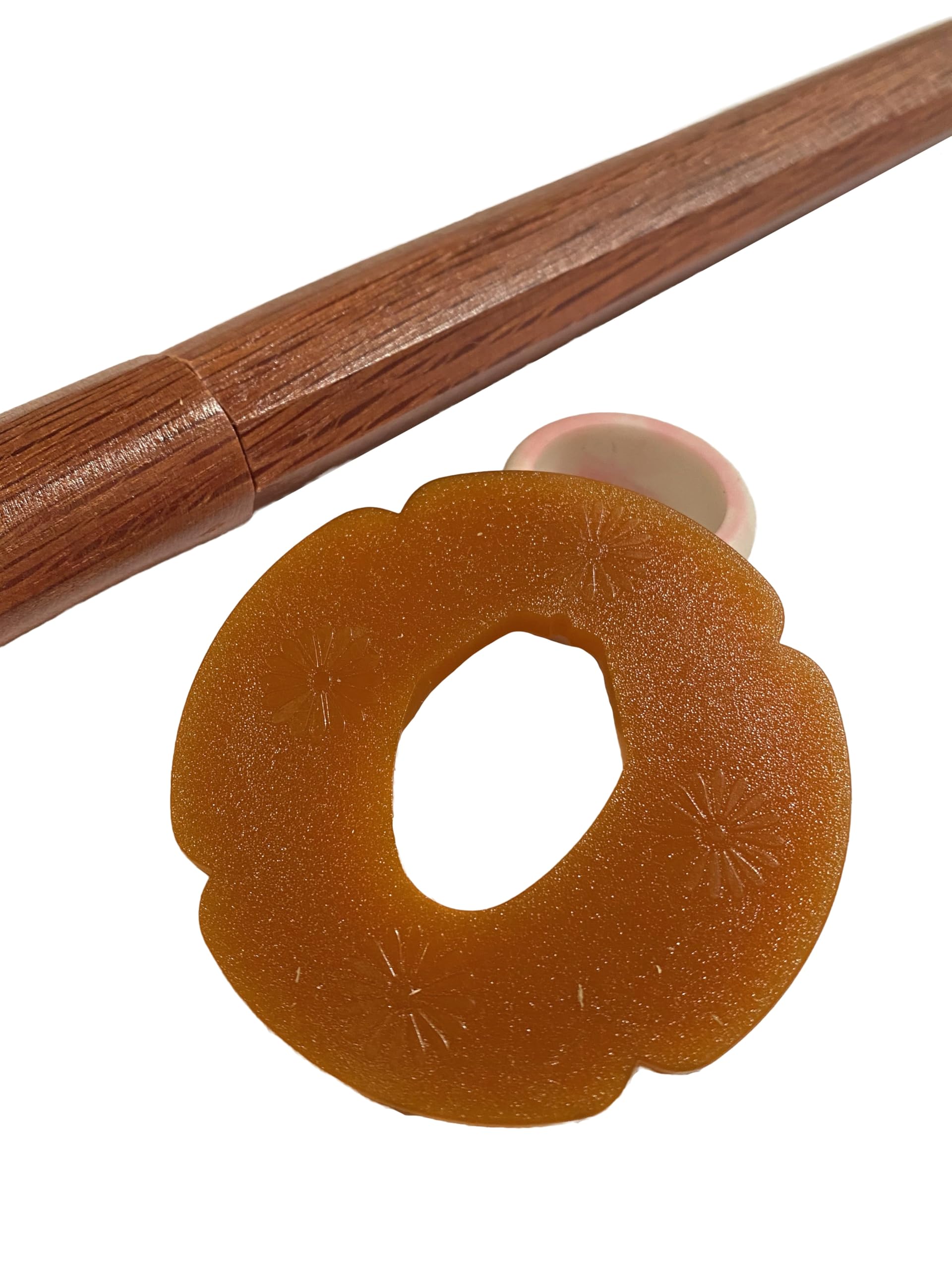 Set Bokken Roteiche mit Saya - 100 cm mit Tsuba - Trainingsschwert Japanisch - Holzschwert Aikido, Iaido, Kempo, Kobudo, Kampfkunst