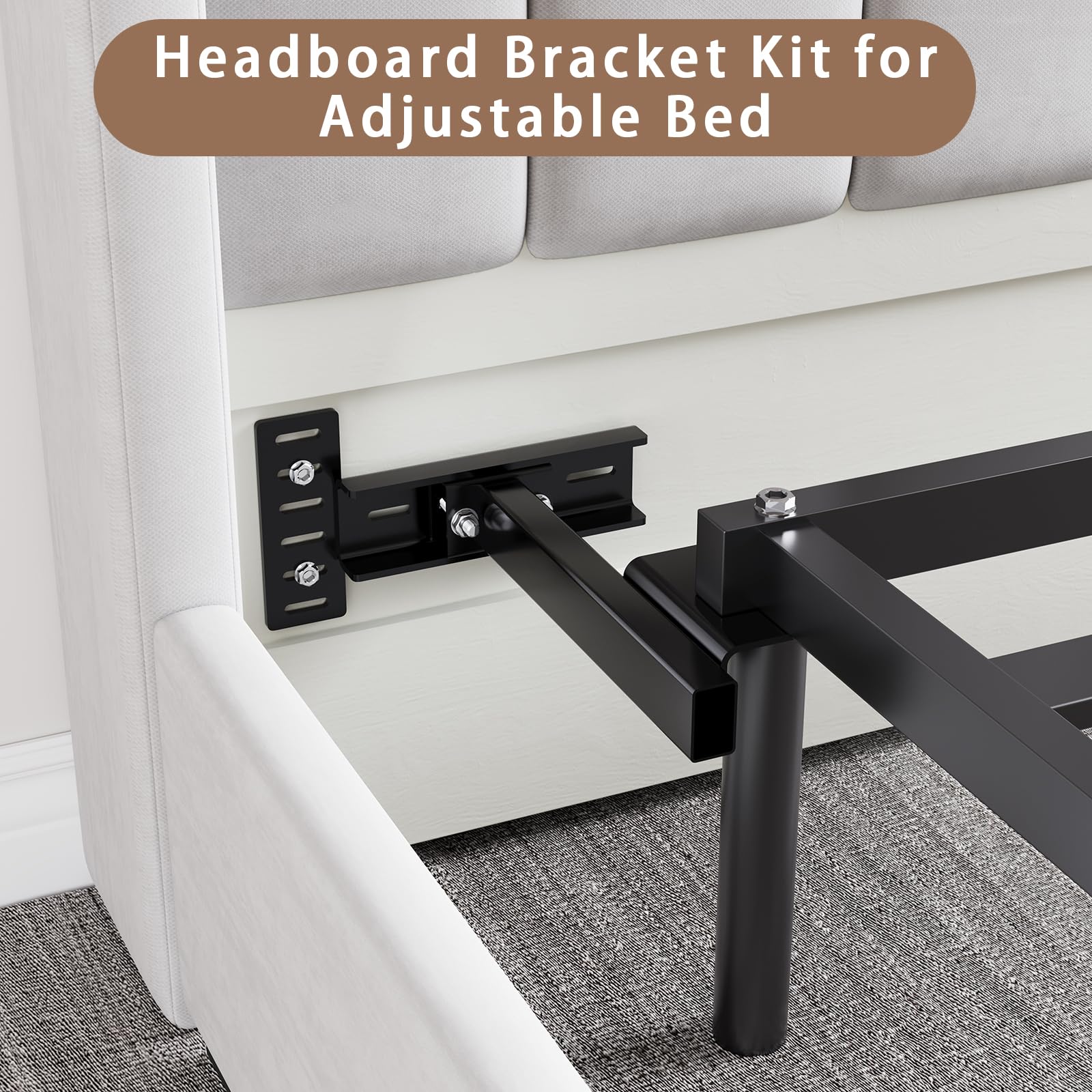 Headboard Bracket Universal Headboard/Footboard Brackets | Premium ...