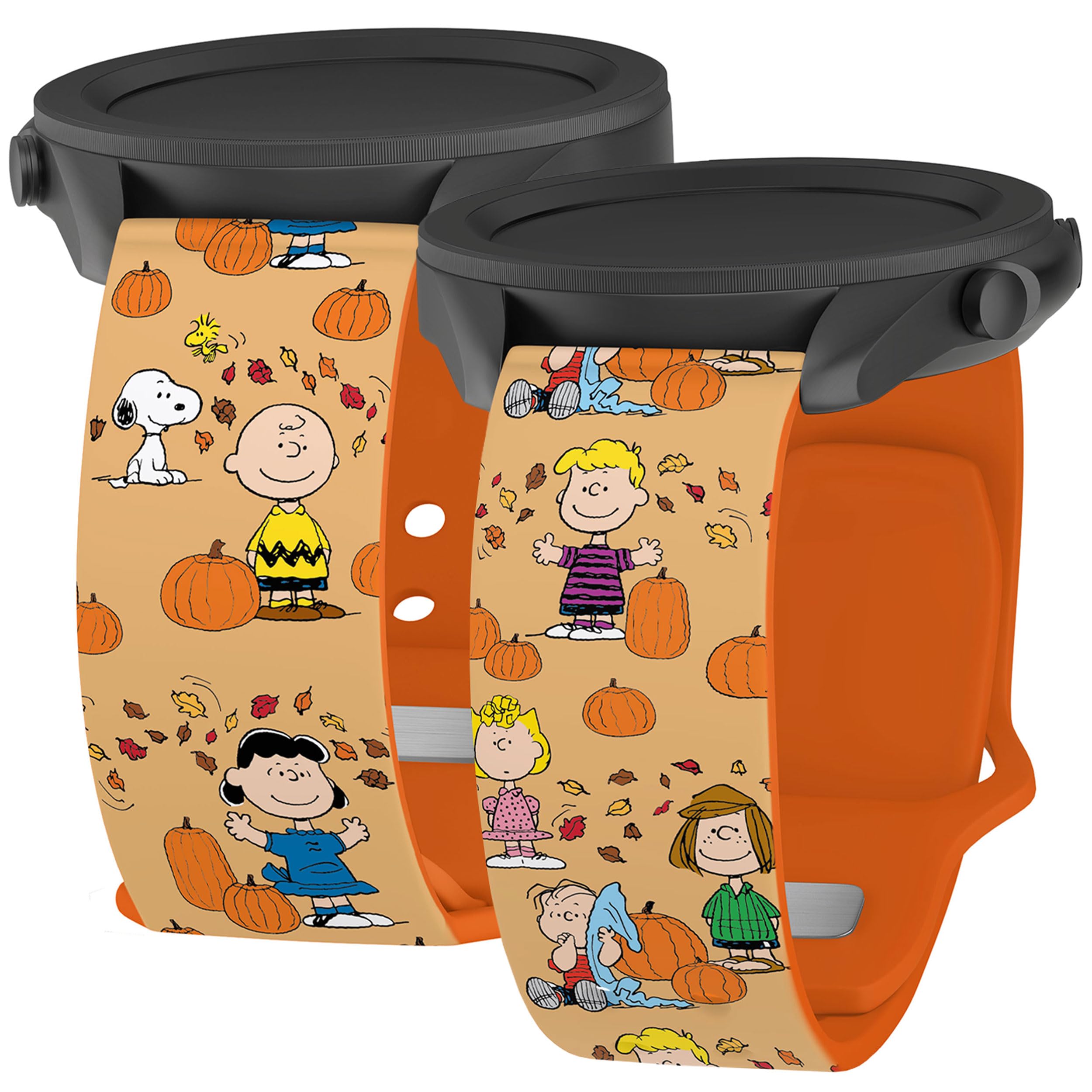 Affinity Bands Peanuts Thanksgiving HD Watch Band Compatible with Samsung Galaxy Watch