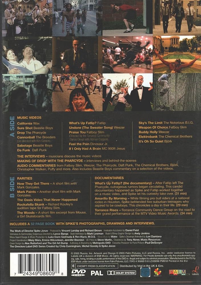 その他 Work of Directors Series [DVD] Amazon.co.jp: The Work of Director Spike Jonze [DVD] : DVD