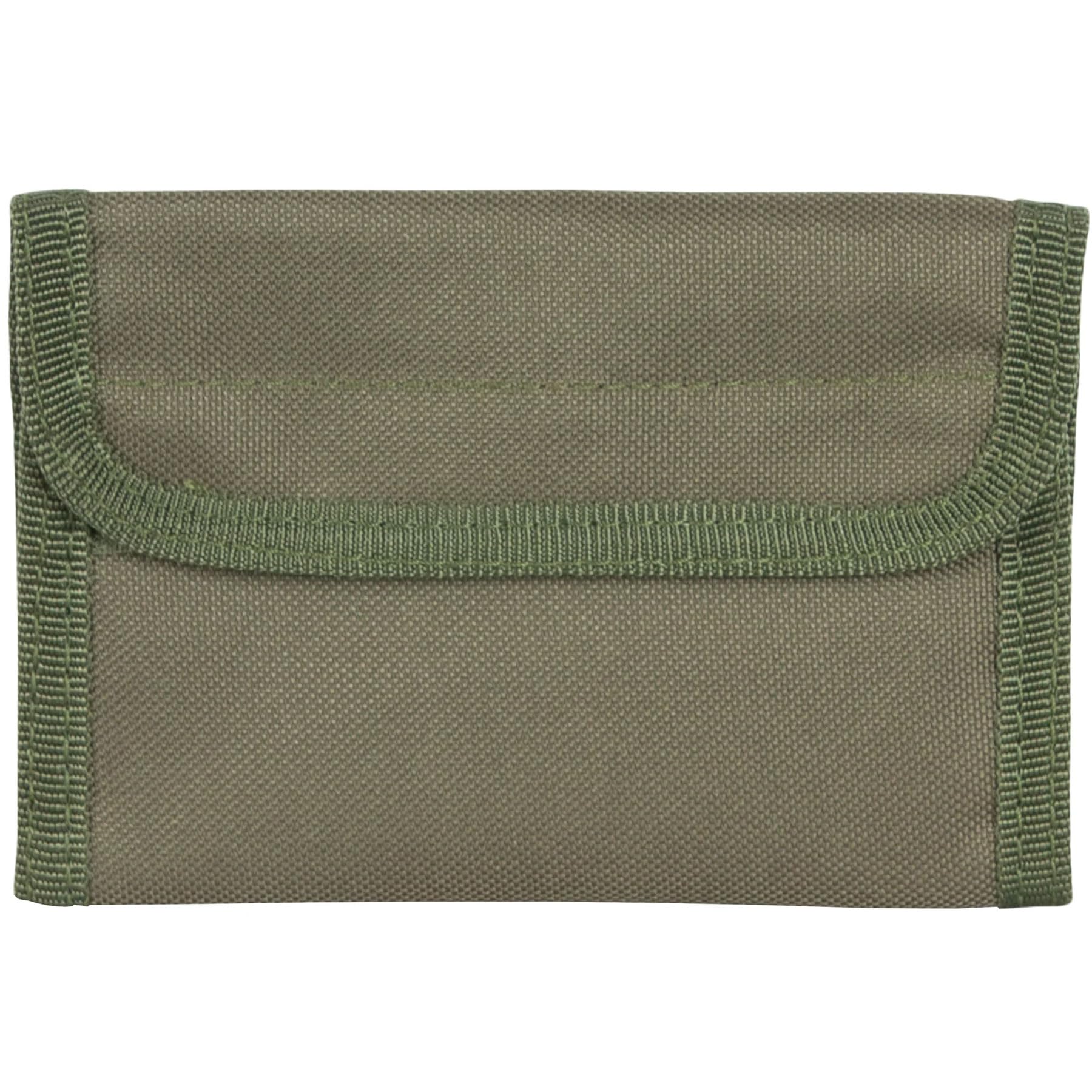 Fox Outdoor Products Advanced Tactical Bifold Wallet with Flap Velcro Closure, Interior Pockets, Mesh ID - 5.5" x 3.75"/9"