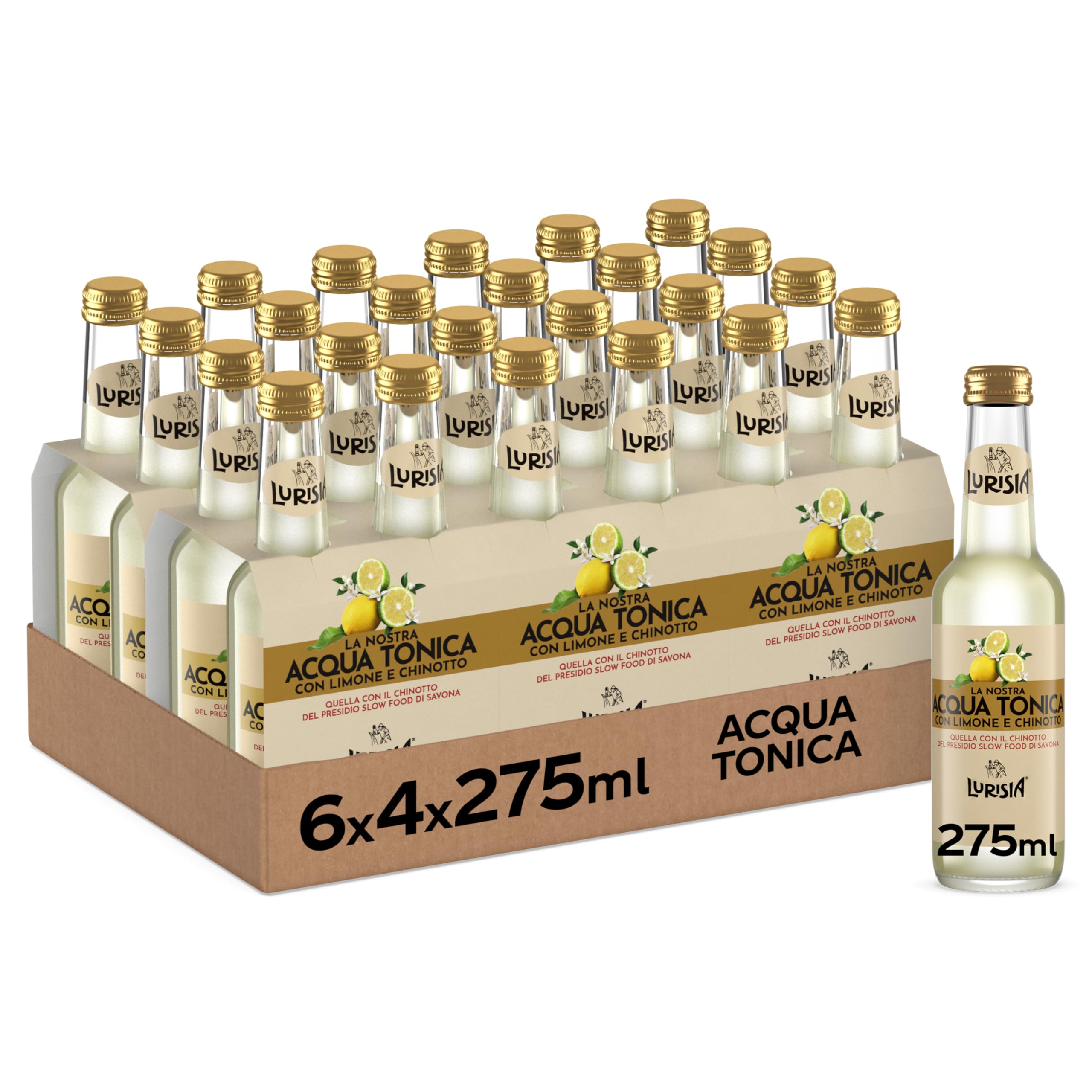 Lurisia tónico cl 27,5 x 24 botellas de vidrio