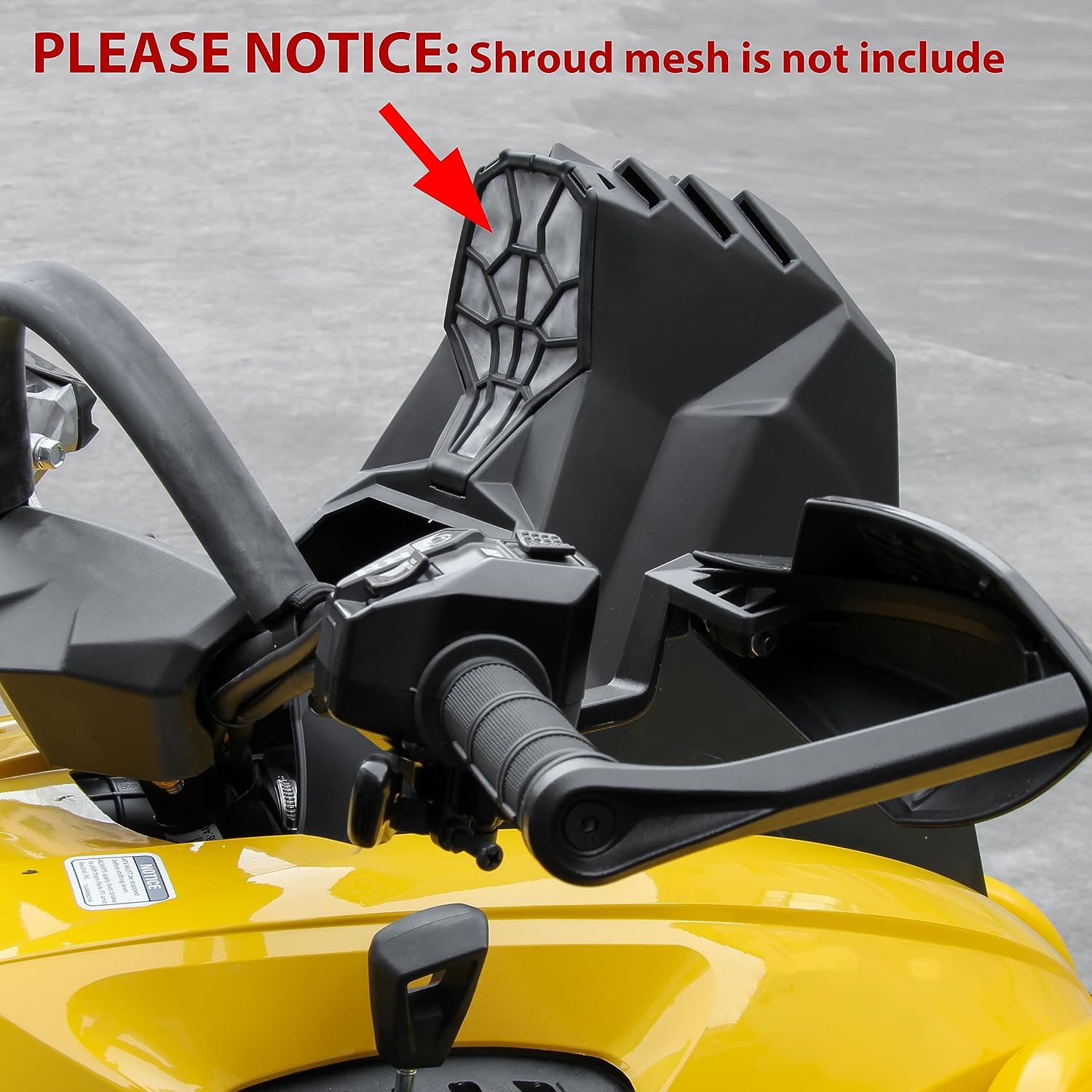 Raised Hood Vent for Renegade X MR 570/850/1000R 16-20, Black Mohawk Hood Snorkel Kit Intake Air Relocation Extend Kit for Can-Am Renegade X MR 570 850 1000R 2016-2020 Accessories, Replace #705009685