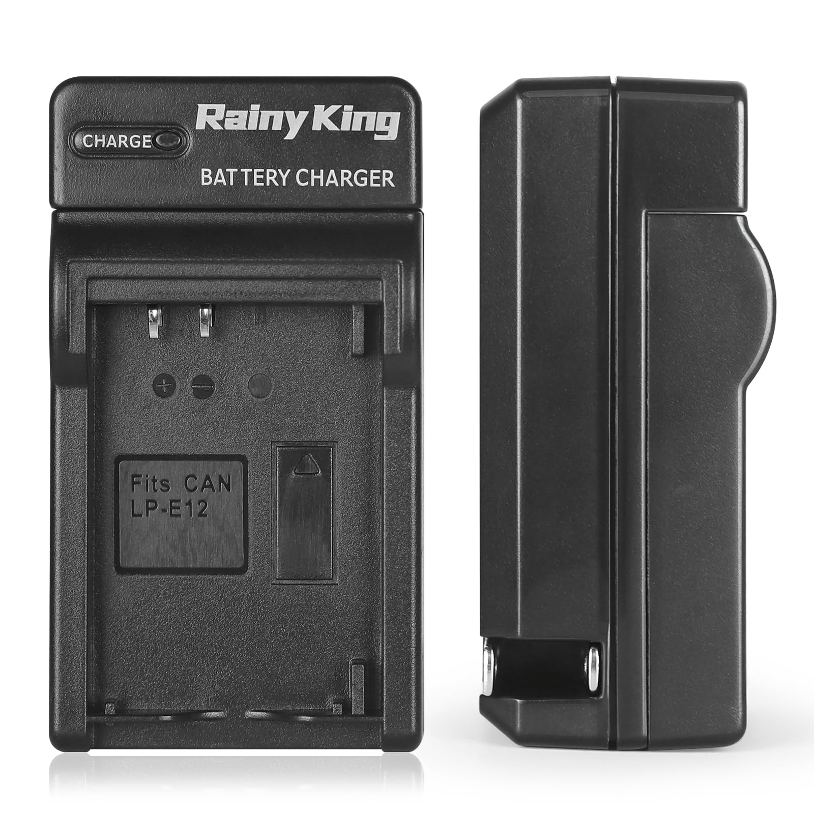 LP-E12 - Caricabatterie LPE12 LC-E12 per fotocamere Canon EOS 100D, Kiss X7, M, M2, M10, M50, M100, Rebel SL1, PowerShot SX70 HS e altro