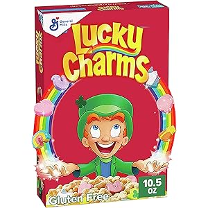 Lucky charms lable