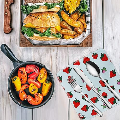 Miniatura 7 de LOVLLE Toallas de papel reutilizables lavables para platos, paquete de 18 servilletas de tela de algodón, rollo de toallas de papel alternativas