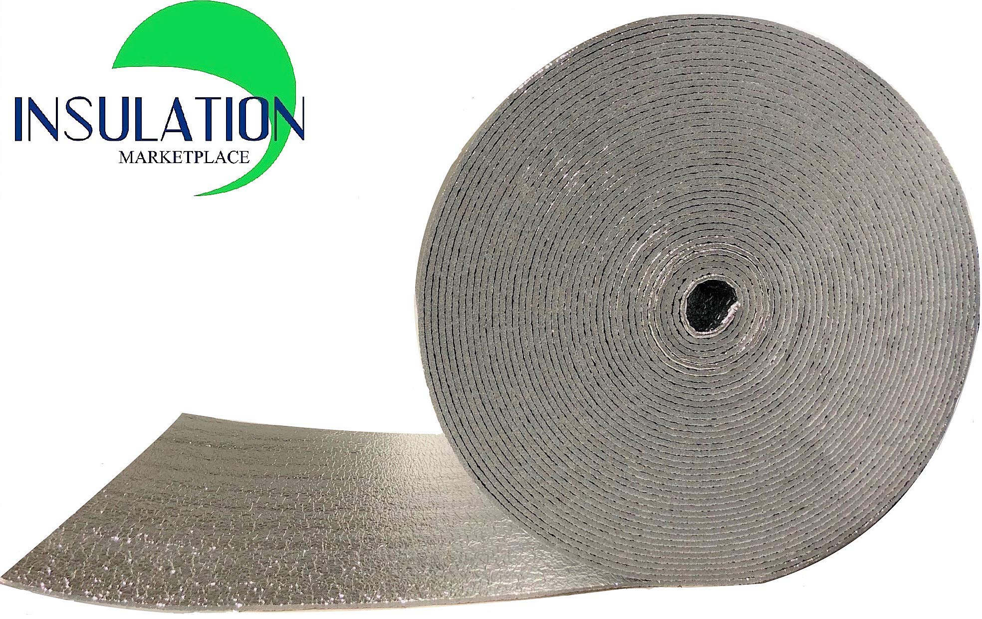 Double Reflective Bubble Foil Insulation Poly-Foam, Aluminum Foil Thermal Insulation Radiant Barrier For Windows, Garage Door, RV, Roof (72iN X 10FT) (R7-21) (Fireproof - View #10