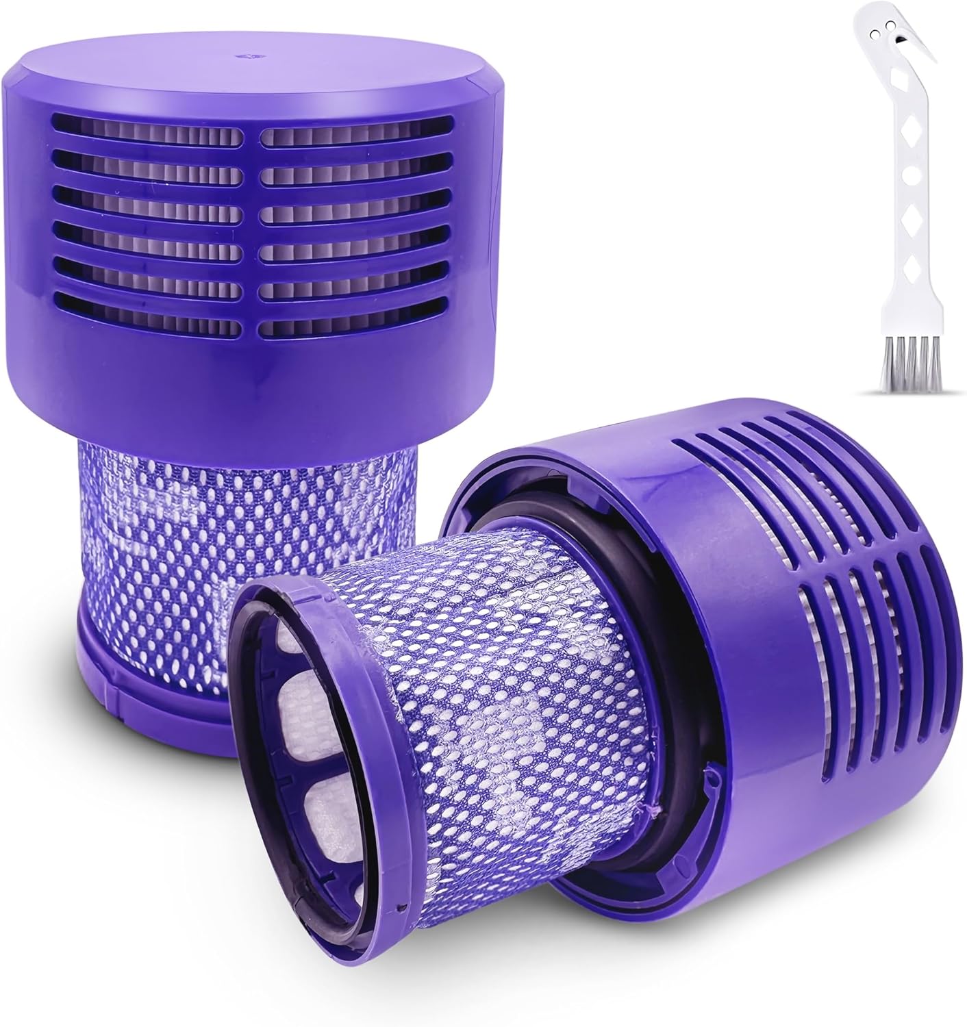 Braumers 2Pack Replacement Filters Compatible with Dyson V10, V10