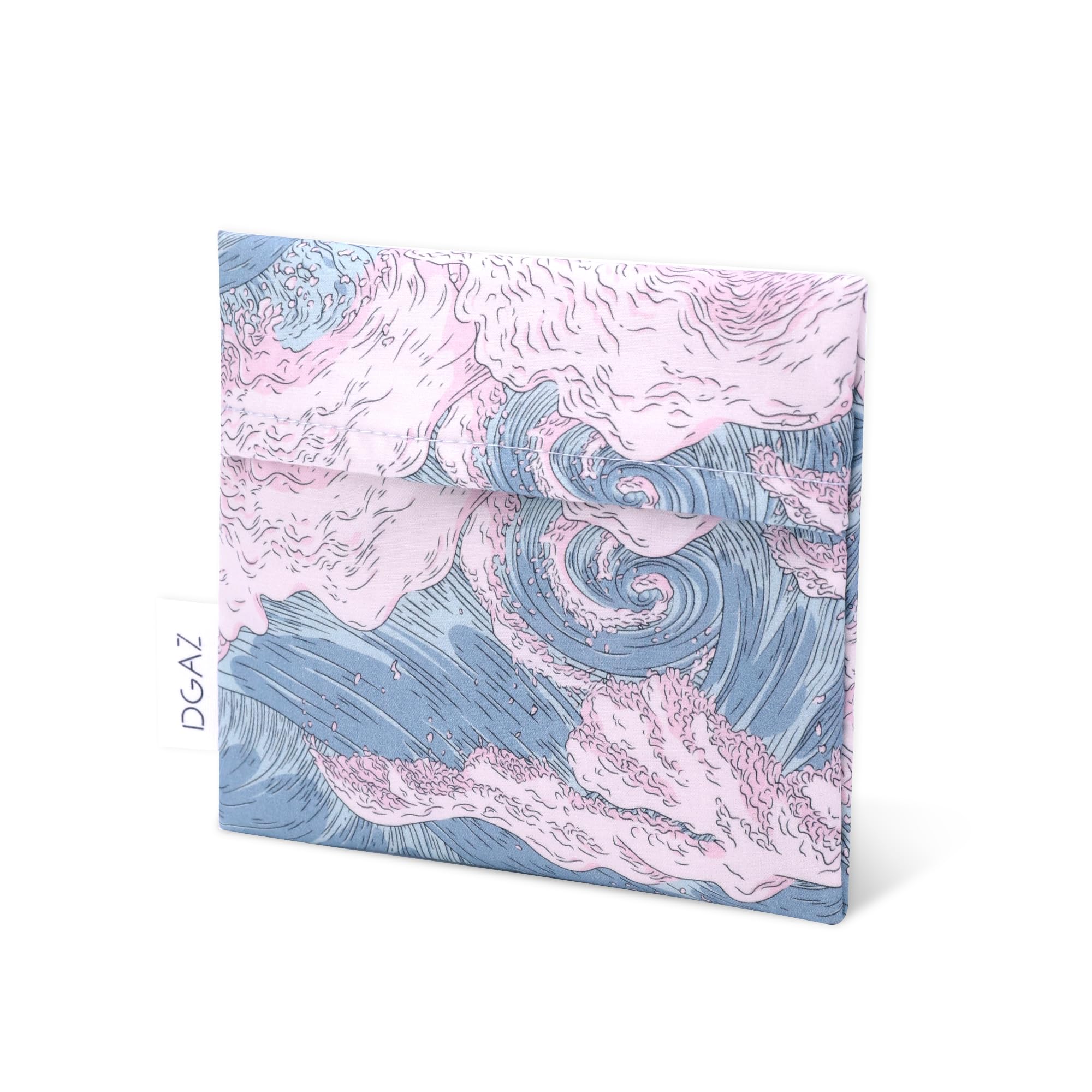 DGAZ Sanitary Napkin Storage Bag, Period Bag for Teen Aged Girls, Portable Period Bag for Panty Liners/Menstrual Cup/Small Tampons，Mini Makeup Bag for