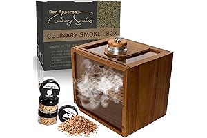 Culinary Smoker Box: Elevate the Flavors of Your Whiskey and Cocktails