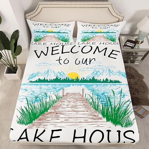 Miniatura 13 de Sábanas bajeras de violín 3D tamaño matrimonial, juegos de ropa de cama de 3 piezas para niños, niñas, niños, adolescentes, decoración de marrón