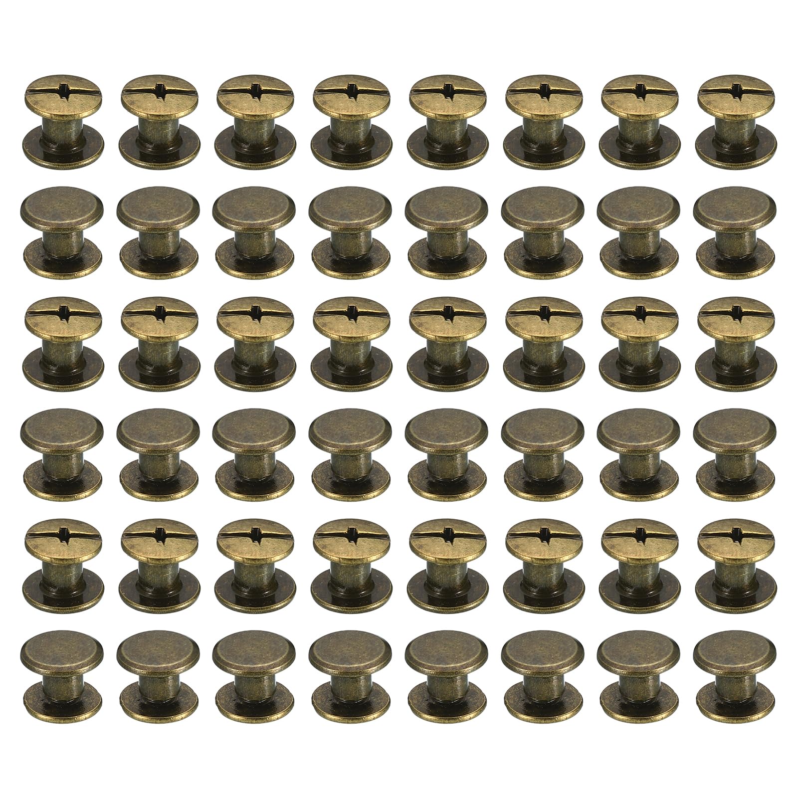 PATIKIL 100 Sets Chicago Screws